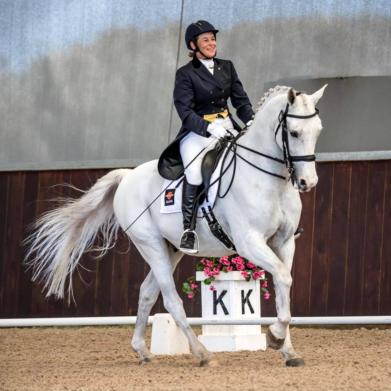 Louise Curran’s first Freestyle Dressage test to music