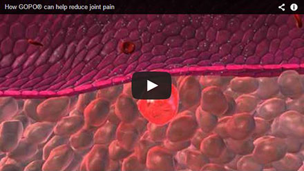 How GOPO<sup>®</sup> can help reduce joint pain