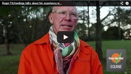 Roger Fitzhardinge talks about his experience with Rose-Hip Vital<sup>®</sup>